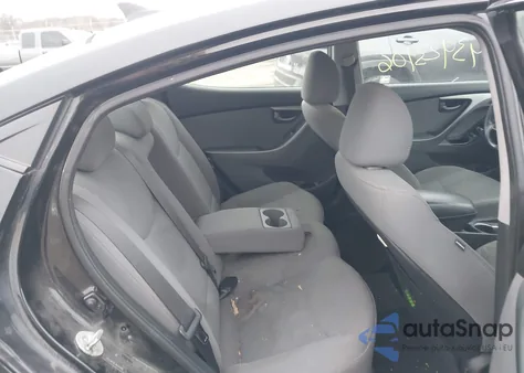 2014 Hyundai Elantra Se from USA, damaged, VIN 5NPDH4AE3EH487037